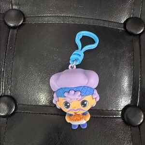 Strawberry Shortcake Peculiar Purple Pie Man Cheebee Backpack Bag Clip
